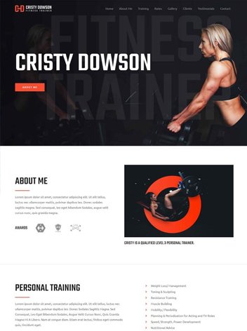 fitness coach